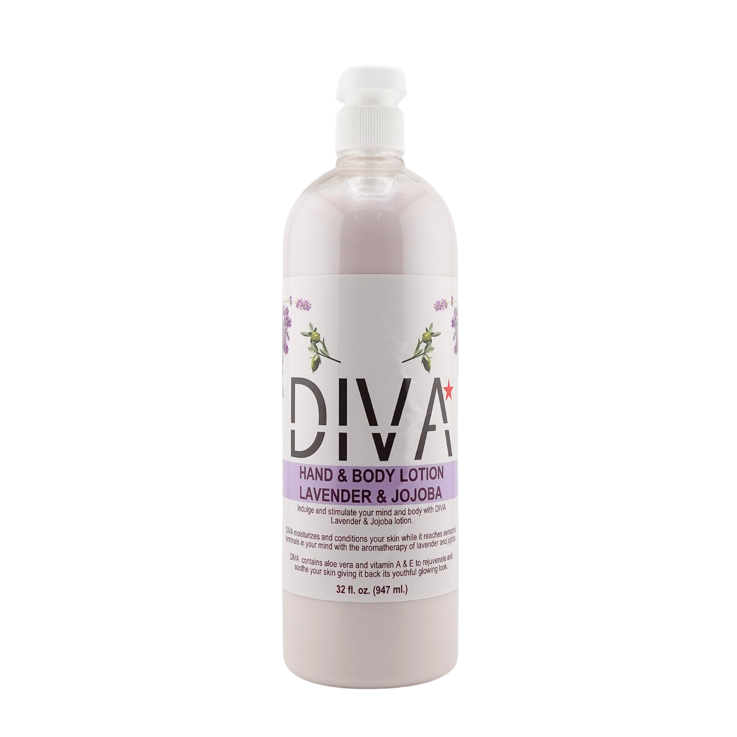 DIVA Lotion Lavender & Jojoba – NBS Distribution LTD
