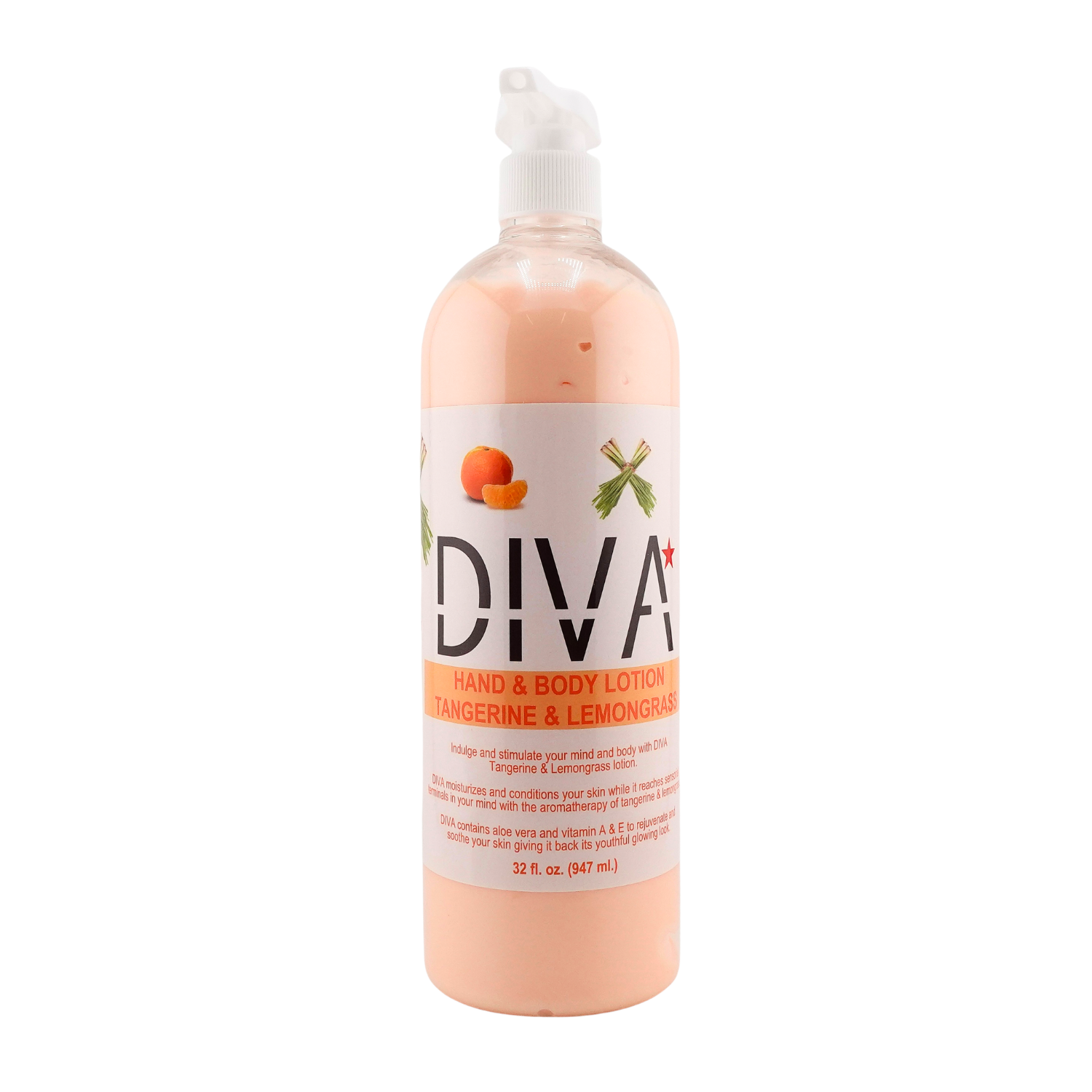 DIVA Lotion Tangerine & Lemongrass – NBS Distribution LTD