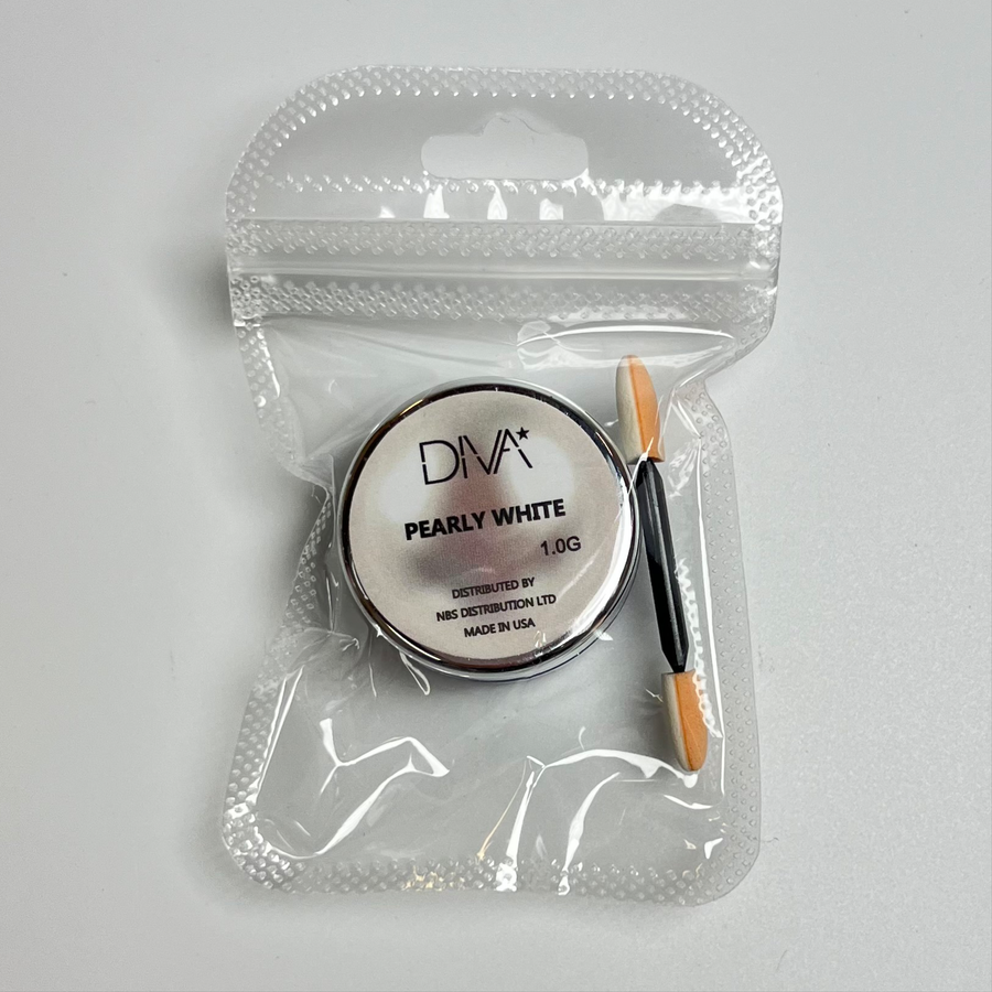 DIVA Pearl White Chrome Powder