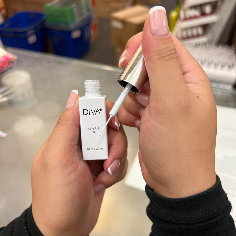 DIVA Line Art Gel White 10ml