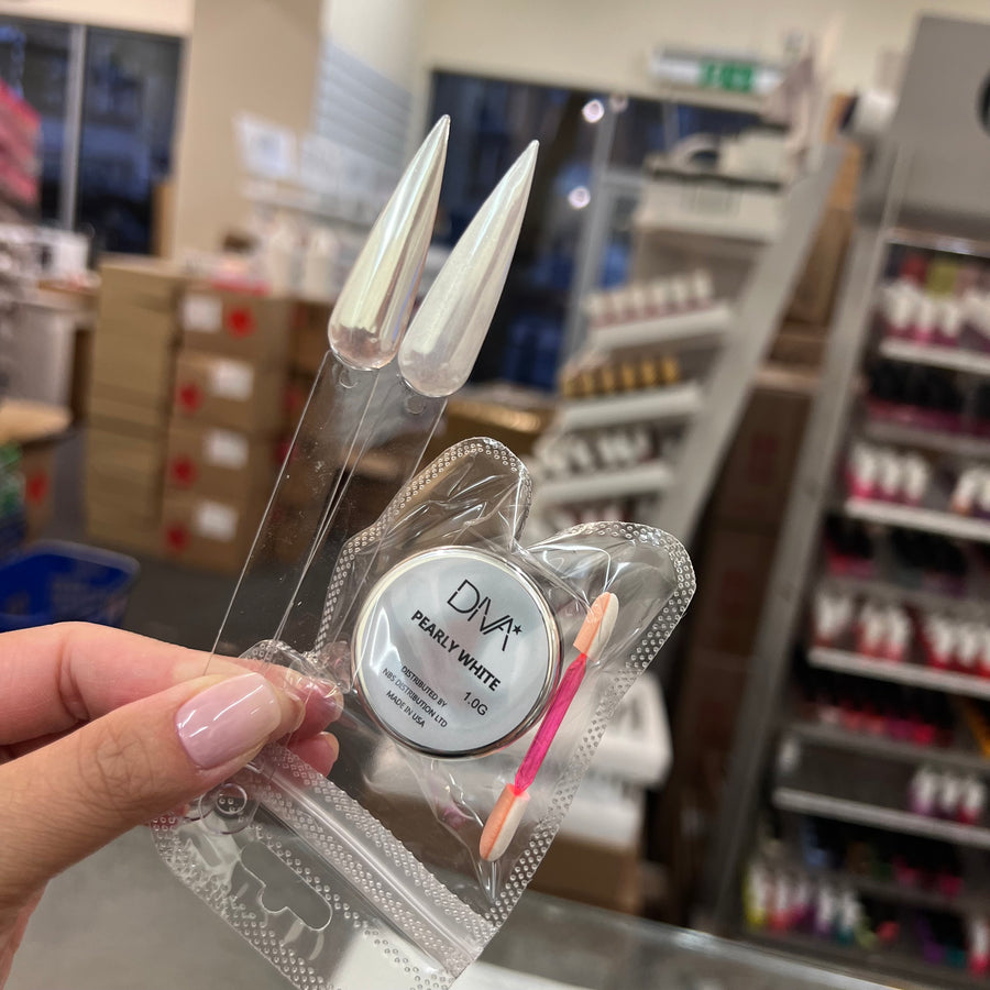 DIVA Pearl White Chrome Powder