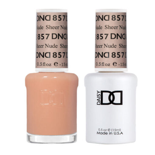 DND Duo 857 - Sheer Nude