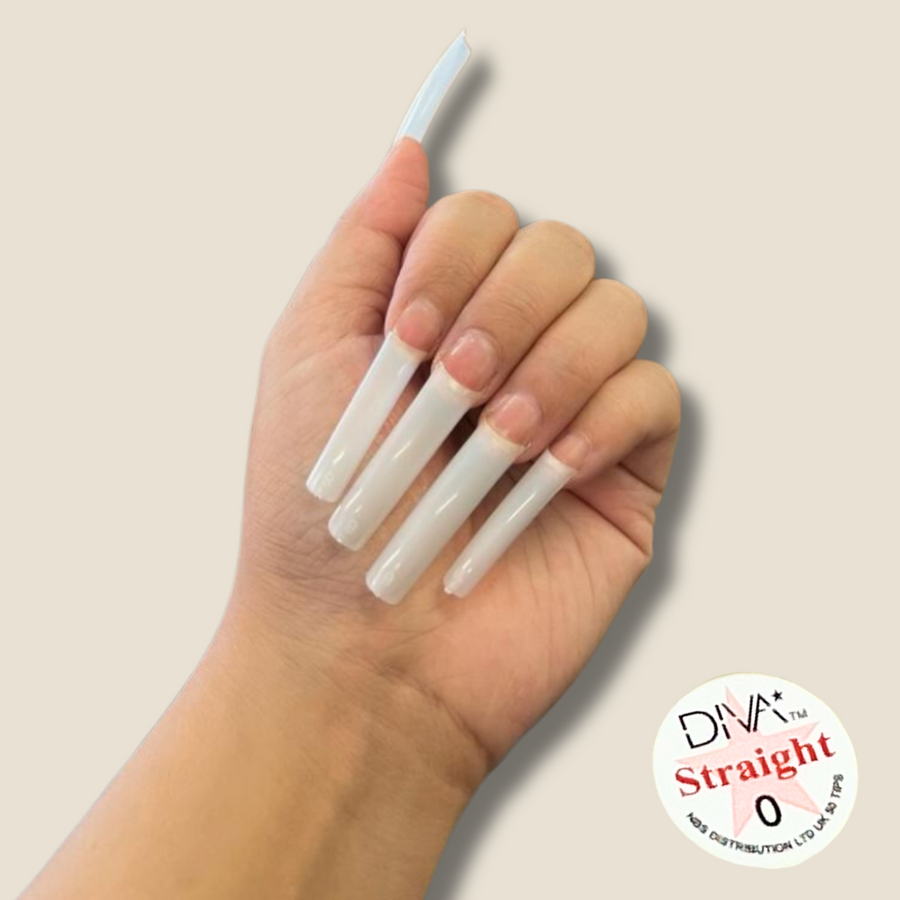 DIVA Acrylic Nail Tips Straight