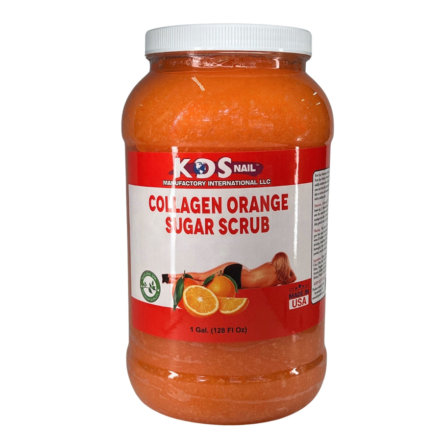 KDS SUGAR SCRUB ORANGE GALLON