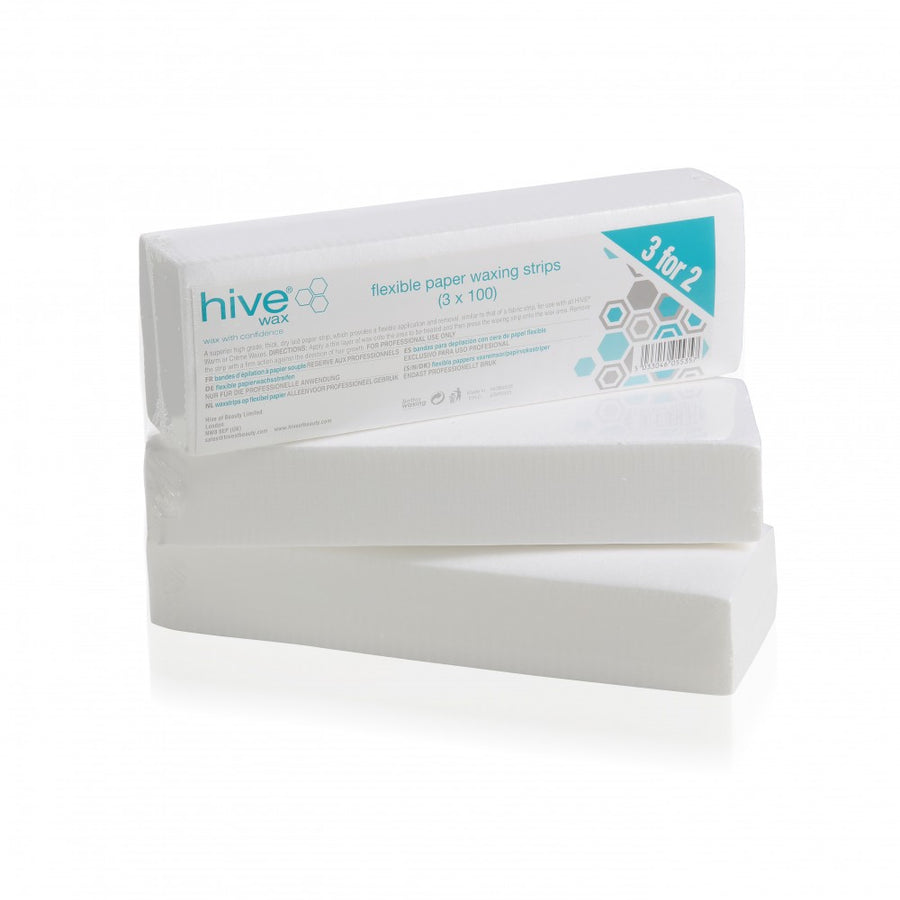 Flexible Paper Waxing Strips (300) 22.5 x 7.5cm