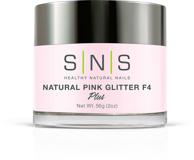 SNS Natural Pink Glitter F4