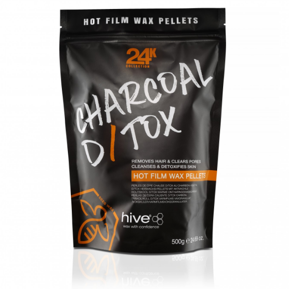 CHARCOAL D/TOX HOT FILM WAX PELLETS 500g