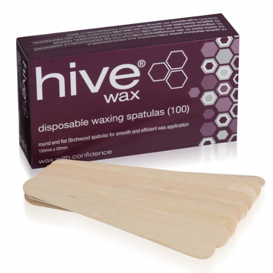 DISPOSABLE WOODEN SPATULAS (100)