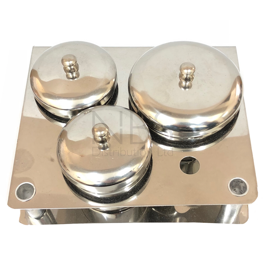 Metal Jar Holder Set