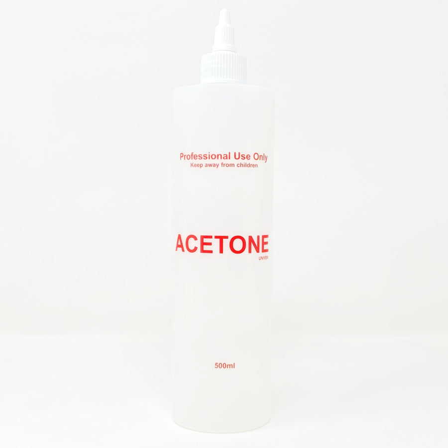 Empty Plastic Bottle 500ml Acetone