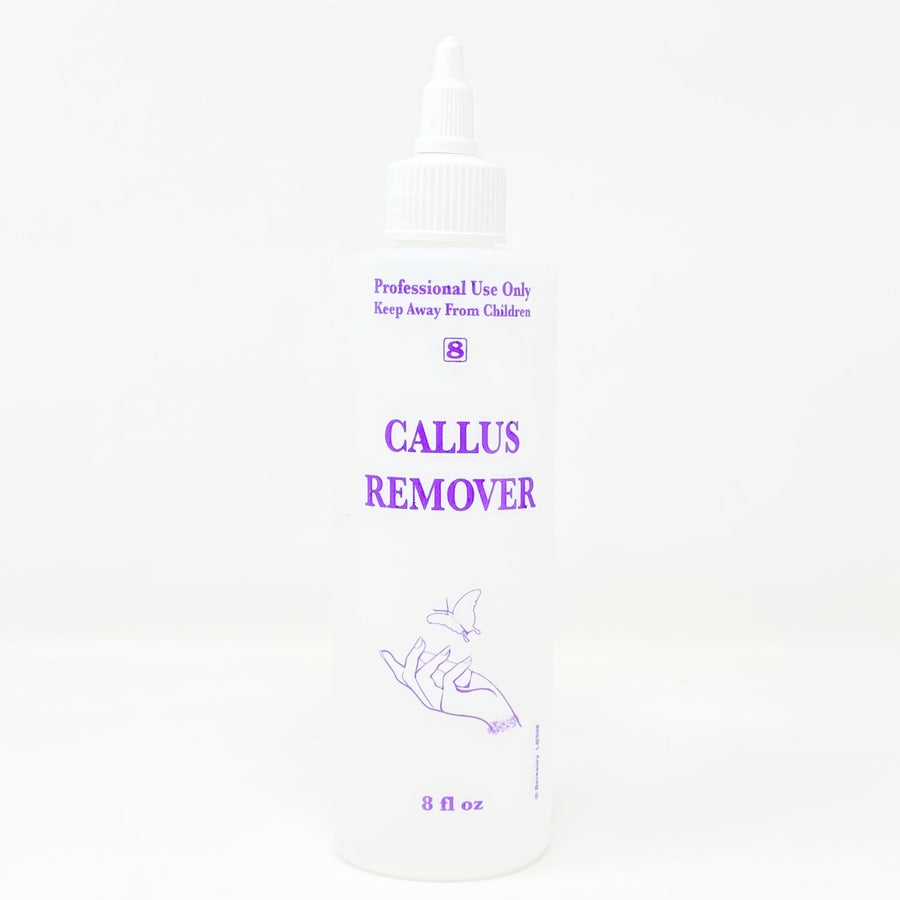 Empty Plastic Bottle 8oz Callus Remover