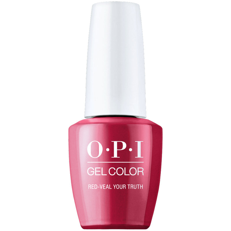 OPI Gel F007 - Red-Veal Your Truth