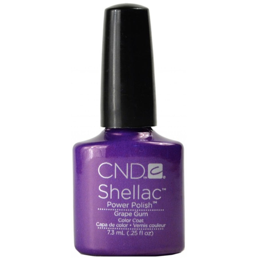CND Shellac Grape Gum