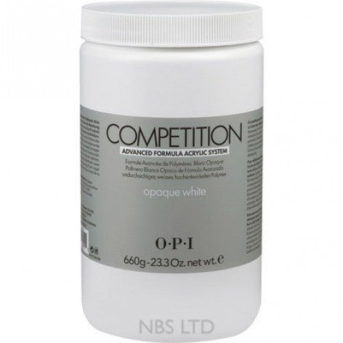 OPI Competition Powder Opaque White