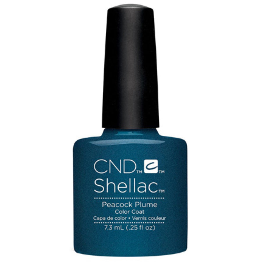 CND Shellac Peacock Plume