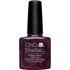 CND Shellac Poison Plum
