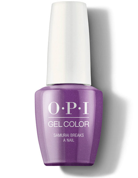OPI Gel T85 - Samurai Breaks A Nail