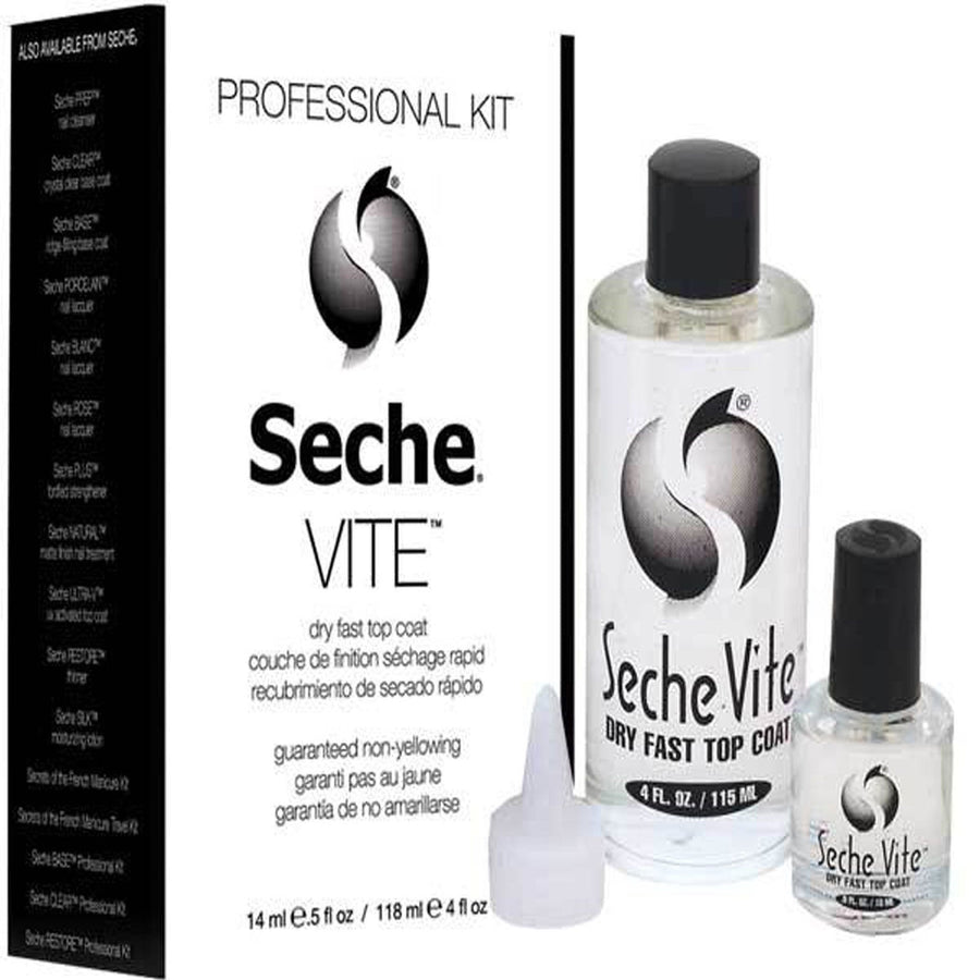 SECHE VITE Dry Fast Top Coat Pro Kit