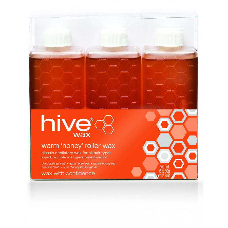 Warm Honey Wax 6 x 80g